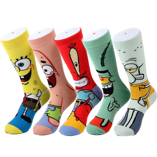 Socks - Funny - Spongebob - Patrick - Plankton - Mr. Krabs - Squidward