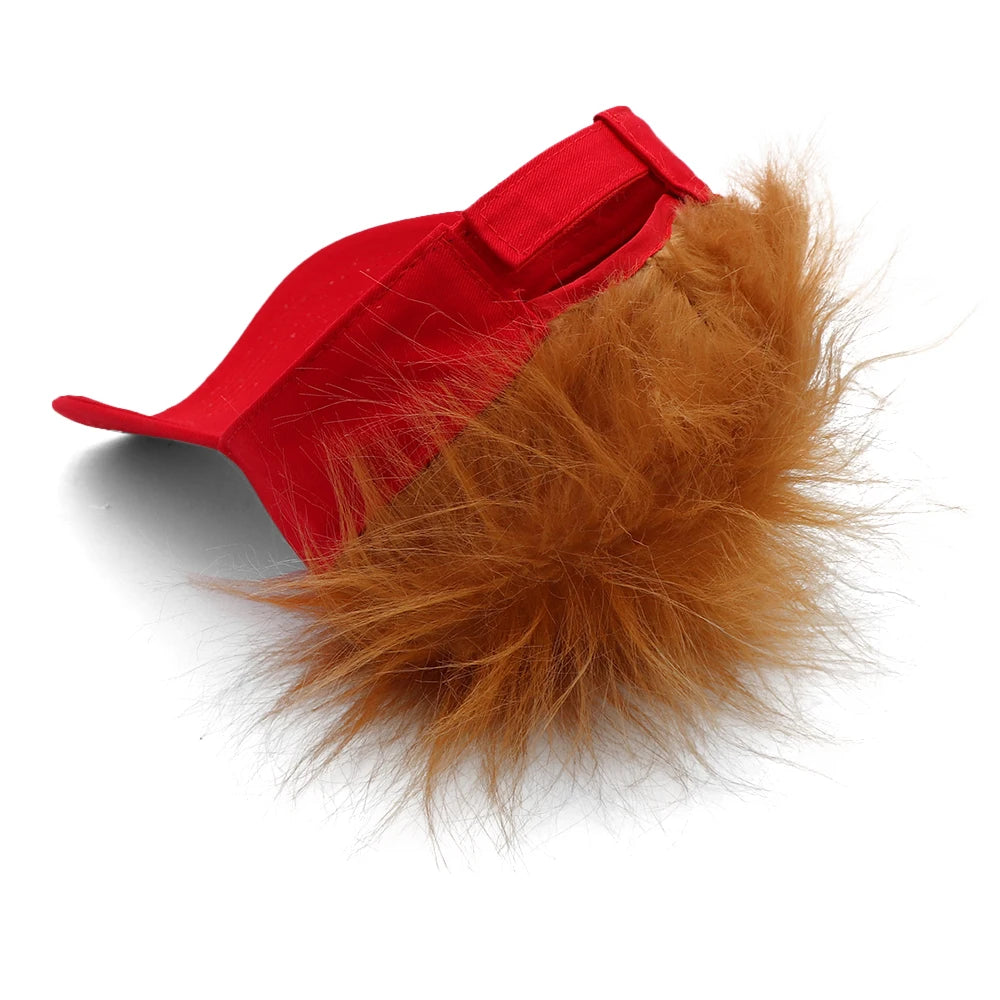 Pro-Trump - Donald Trump 2024 Hat with Hair