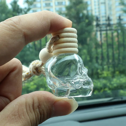 Vehicle Accessories - Car Air Freshener Diffuser - Skull Bottle