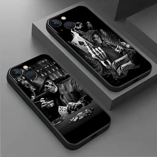Phone Accessories - Skull - Horror - True Crime - Phone Cases - for iPhone