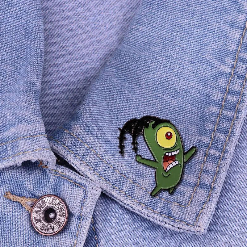 Enamel Pin - Funny - Meme - SpongeBob Pins