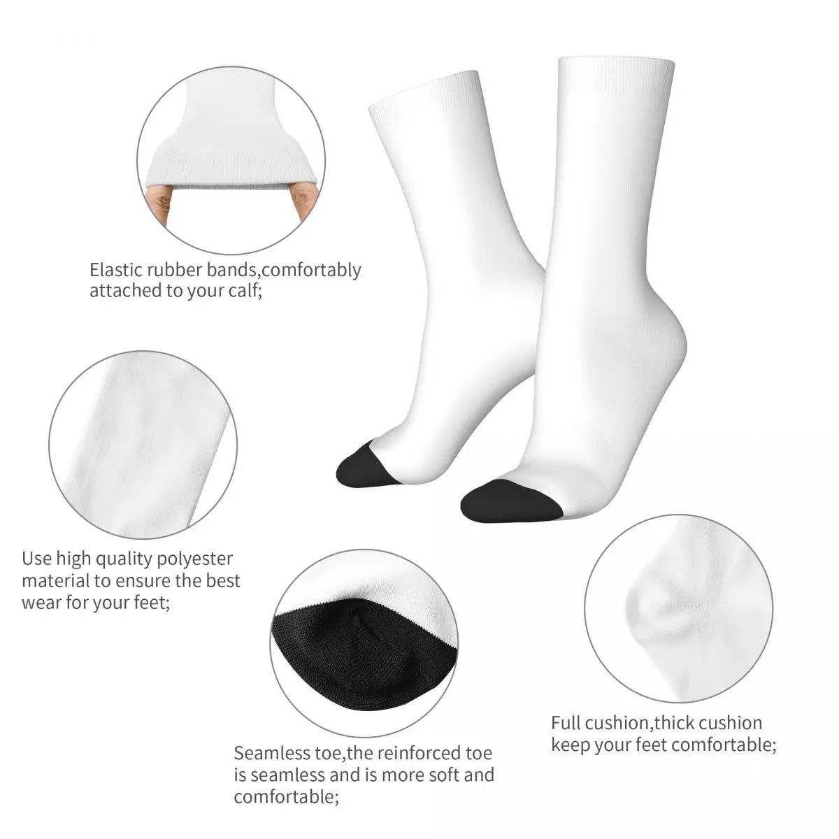 Calcetines - Calcetines forenses regalos divertidos locos personalizados Calcetines de mujer Hombres