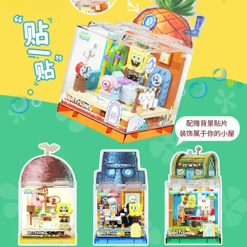 Figurine - Building Blocks - SpongeBob Series Set