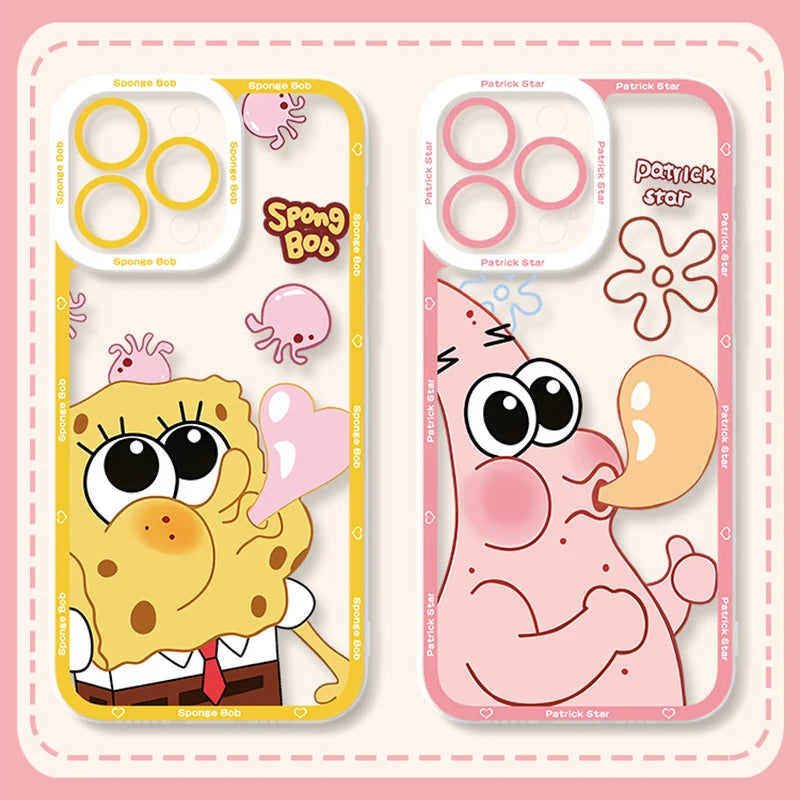 Phone Accessories - SpongeBob - Clear Phone Case - iPhone