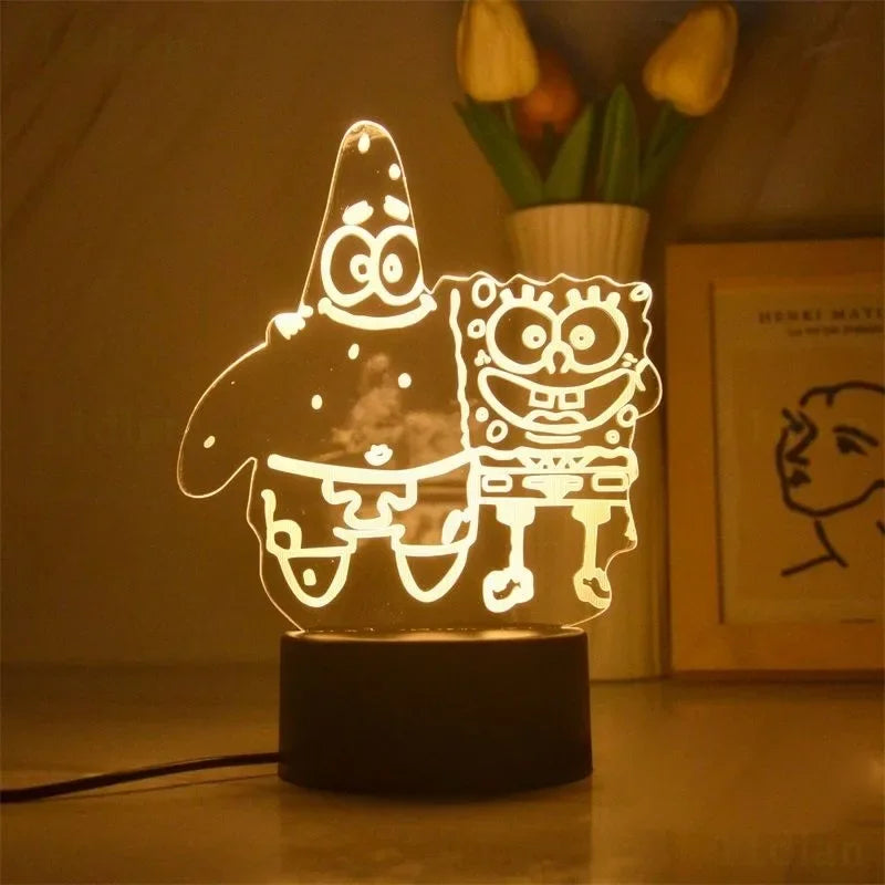 Lamp - Figurine - SpongeBob Night Light 3D