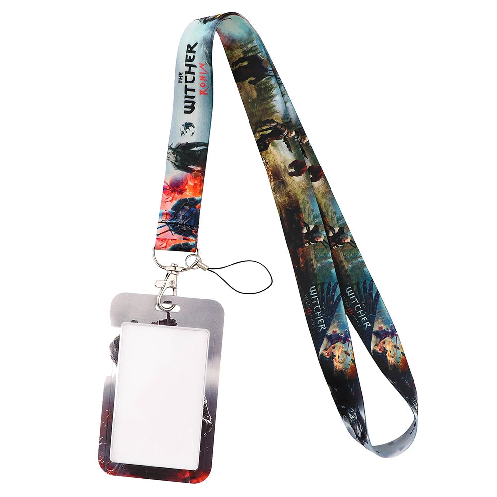 Forensic Accessories - Horror - ID Badge Holder with Lanyard - Saw, Shield, Joker, Resident Evil, Variety of Styles