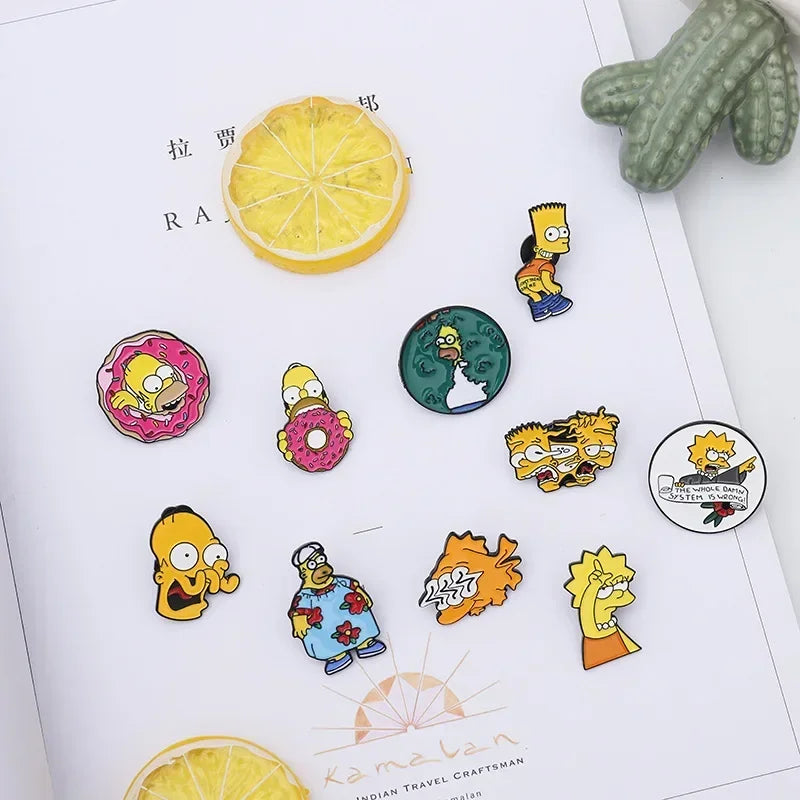 Enamel Pin - Funny - Sarcastic - Simpsons Pins