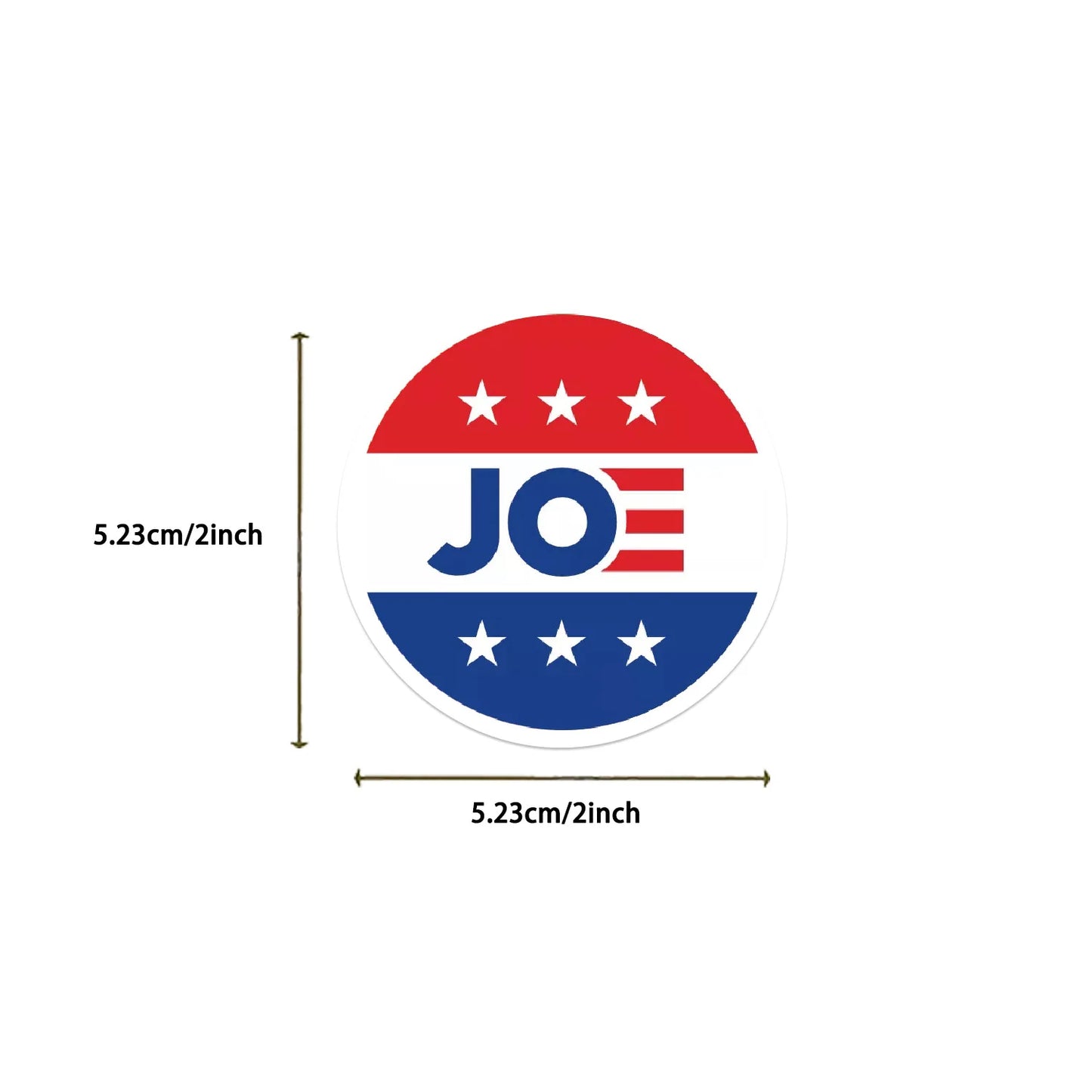 Pro-Biden - 50PCS JOE BIDEN 2024 Sticker Pack