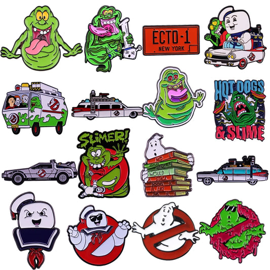 Enamel Pin - Halloween - Horror - Ghostbusters Pins