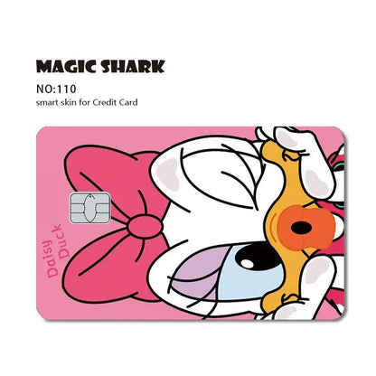 Sticker - PVC Film Skin Cover for Bank Card or Credit Card - Cute - Hello Kitty - Mickey - Spongebob - Pikachu - Super Mario