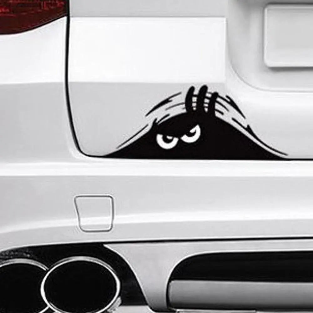 Vehicle Accessories - Funny - Sticker - Peeping Door Slit Sticker Decals