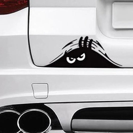 Vehicle Accessories - Funny - Sticker - Peeping Door Slit Sticker Decals
