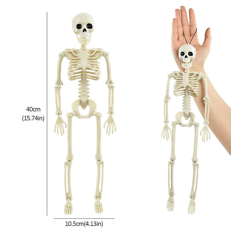 Collectible Figurines - Halloween - Movable Skeleton - Bat - Rat - Scorpion - Spider