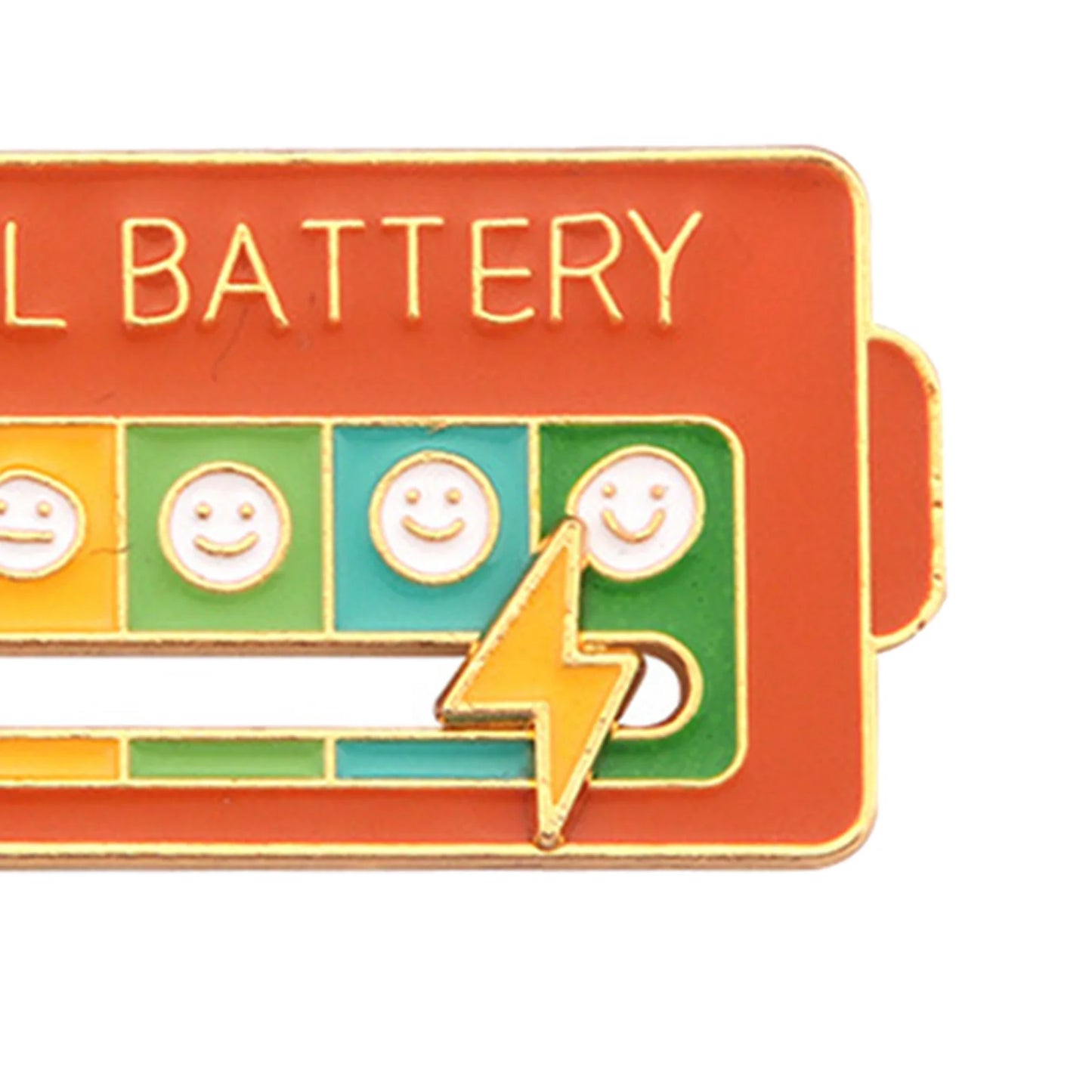 Enamel Pin - Sarcastic - Introvert - Social Battery Pins