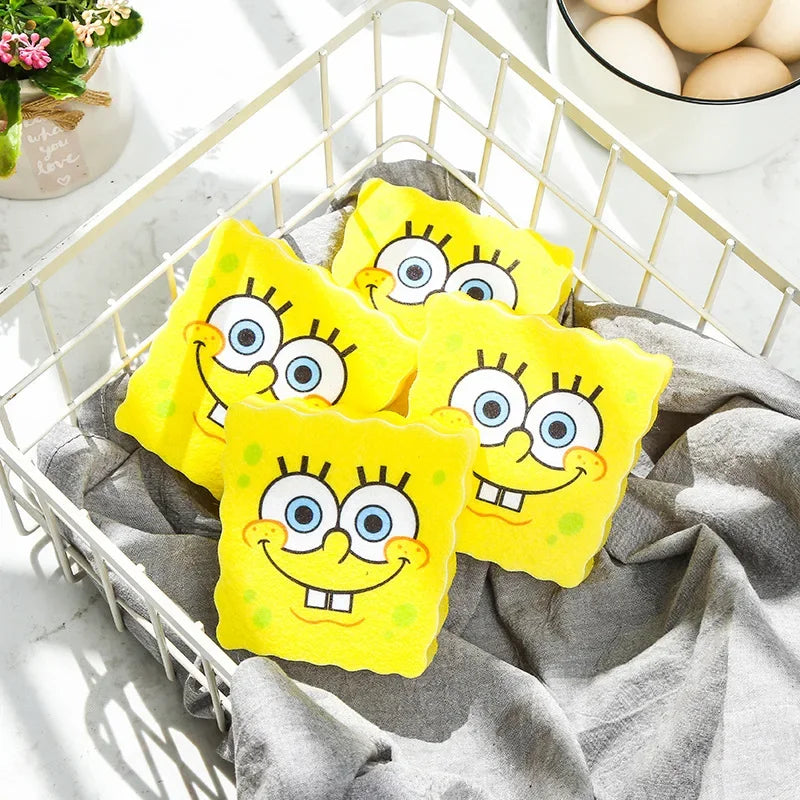 Home Decor - Kitchen Sponges - SpongeBob or Patrick - Sponge - 5 pieces