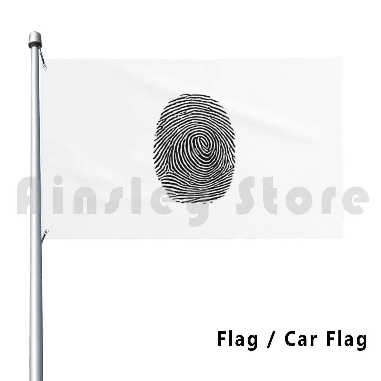 Flag - Fingerprint Flag for Car or House
