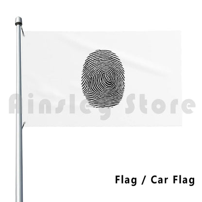 Flag - Fingerprint Flag for Car or House