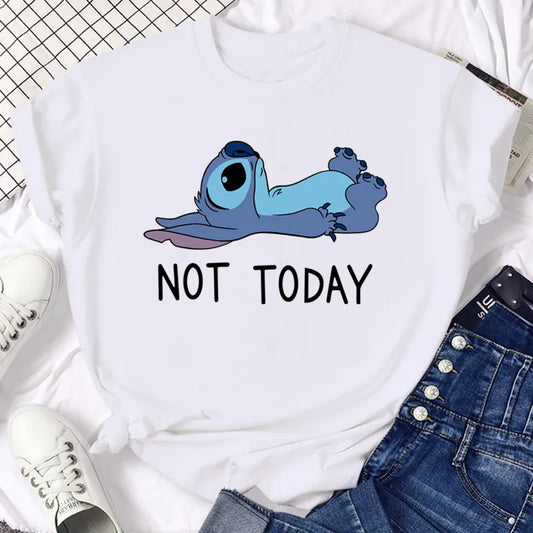 T-Shirt - Sarcastic - Disney - Stitch - Funny Not Today Shirt