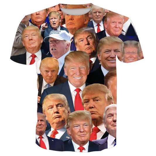 Pro-Trump - 3D Full Printed Trump T-Shirt