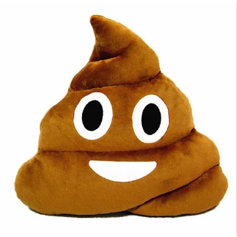 Plushie - Potty Humor - Poop Emoji Stuffies - Gag Gifts