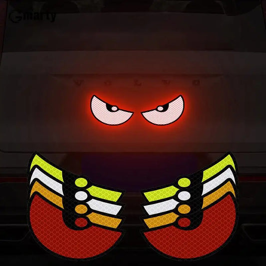 Vehicle Accessories - Sticker - Decal - Monster Eyes - Reflective Stickers