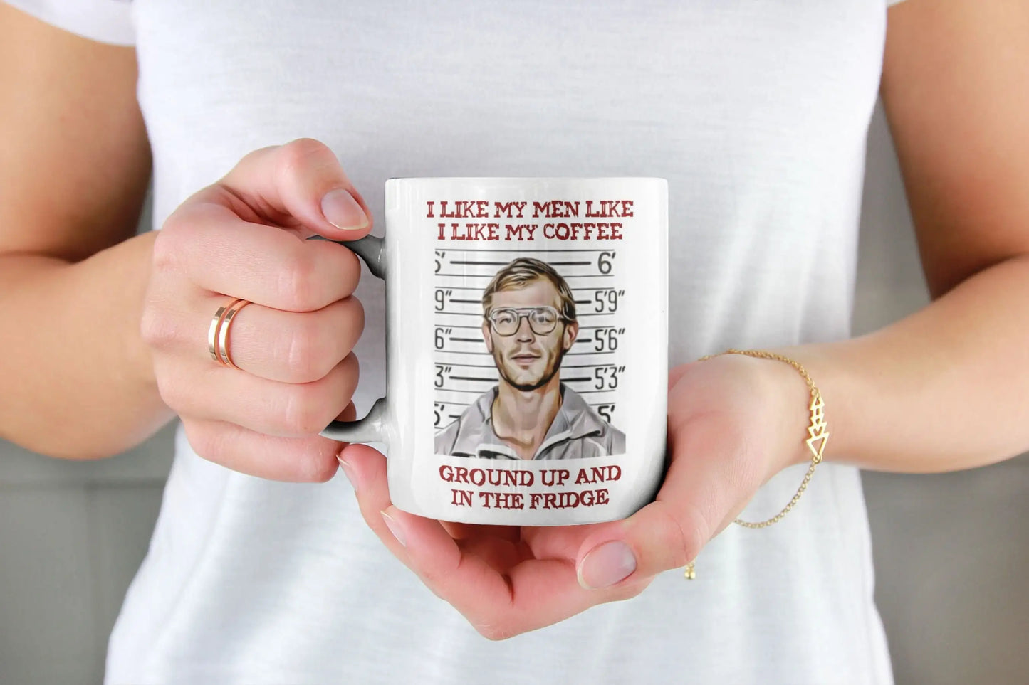 Mug - True Crime - Serial Killer - Dark Humor - Jeffrey Dahmer Coffee 11oz Ceramic Mug