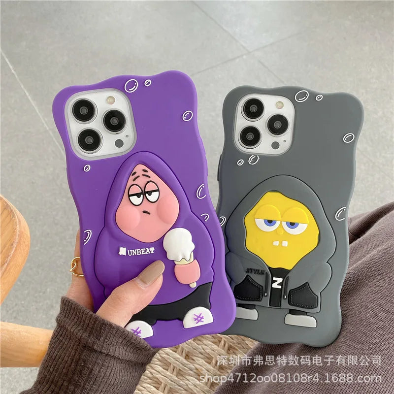 Phone Accessories - SpongeBob - Patrick Star Phone Case - iPhone