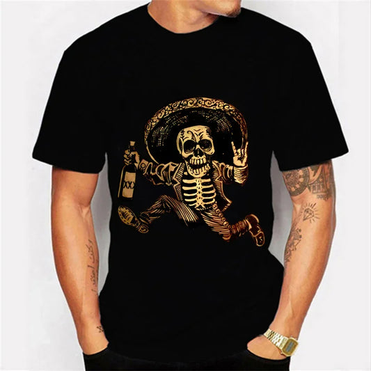 T-Shirt - Horror - Funny - Skull - Day of the Dead Shirt