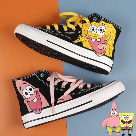 Shoes - SpongeBob Canvas Tennis Shoes