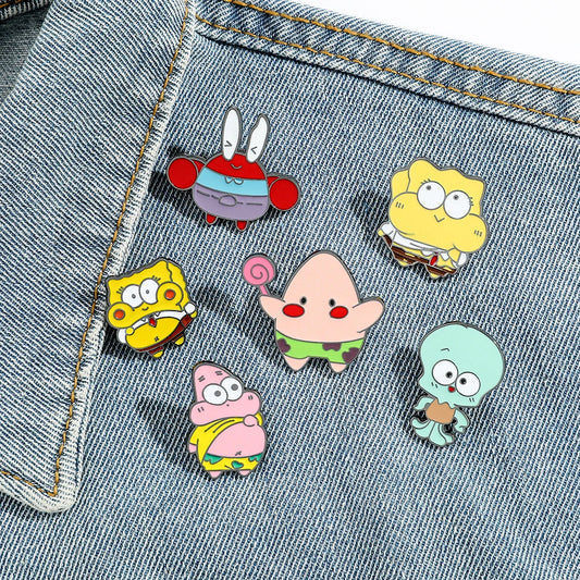 Enamel Pin - Cute - SpongeBob and Friends Pins
