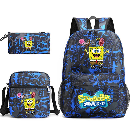 Backpack - SpongeBob Bookbag - Pencil Case - Lunch Box
