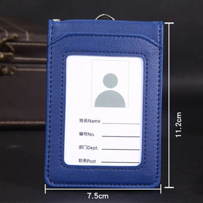 Scene Supplies - Foldable Card Holder Badge ID Holder with Lanyard