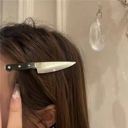 Hair Accessories - Hair Clip Shaped like a knife - Gothic - Punk - Hairpins