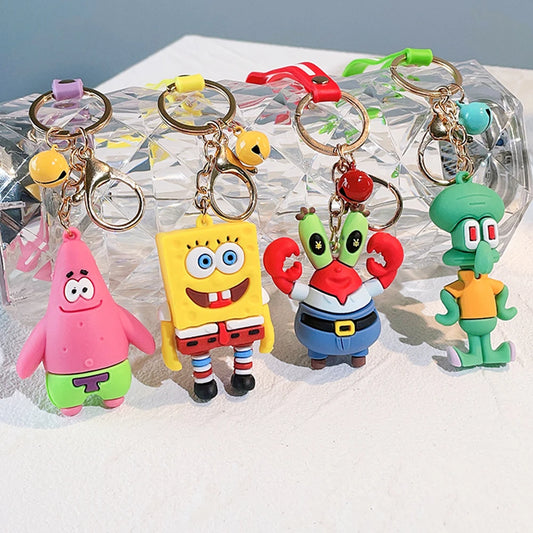 Keychain - SpongeBob Creative Cute PVC Keychains